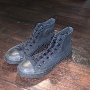 All Black Converse